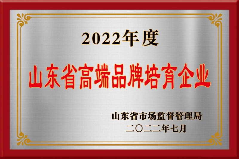 山東高端品牌培育企業(yè)